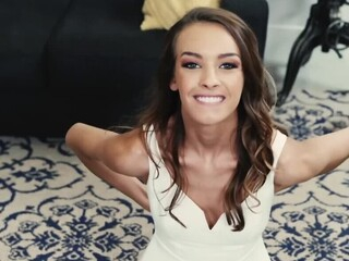 The brunette lady is in the role of your dream girl that is more than willing to do whatsoever it takes for your pleasure. It doesn't matter if you're looking for irrumation approach or u wanna see her bend over, she'll do it all.